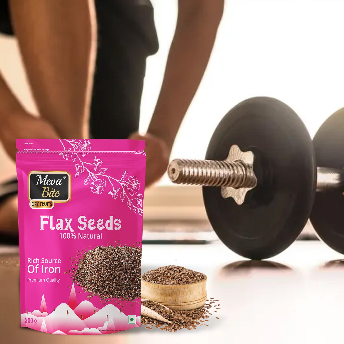 Flax Seeds 200g Zipper