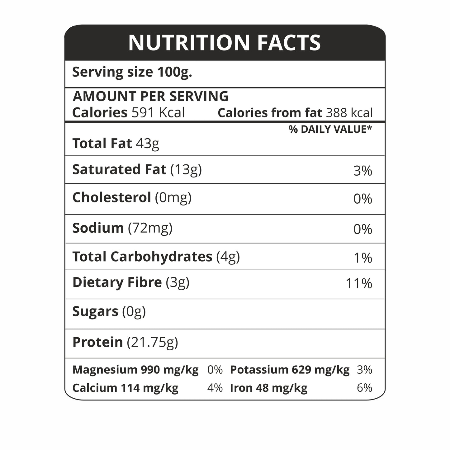 Flax Seeds 200g Zipper