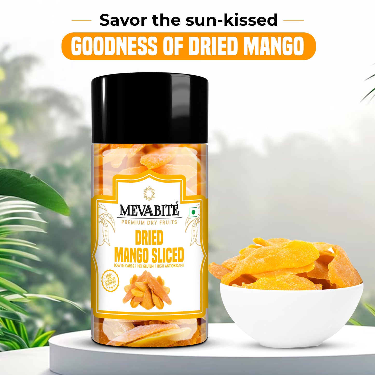 Dried Mango slice 250g Jar