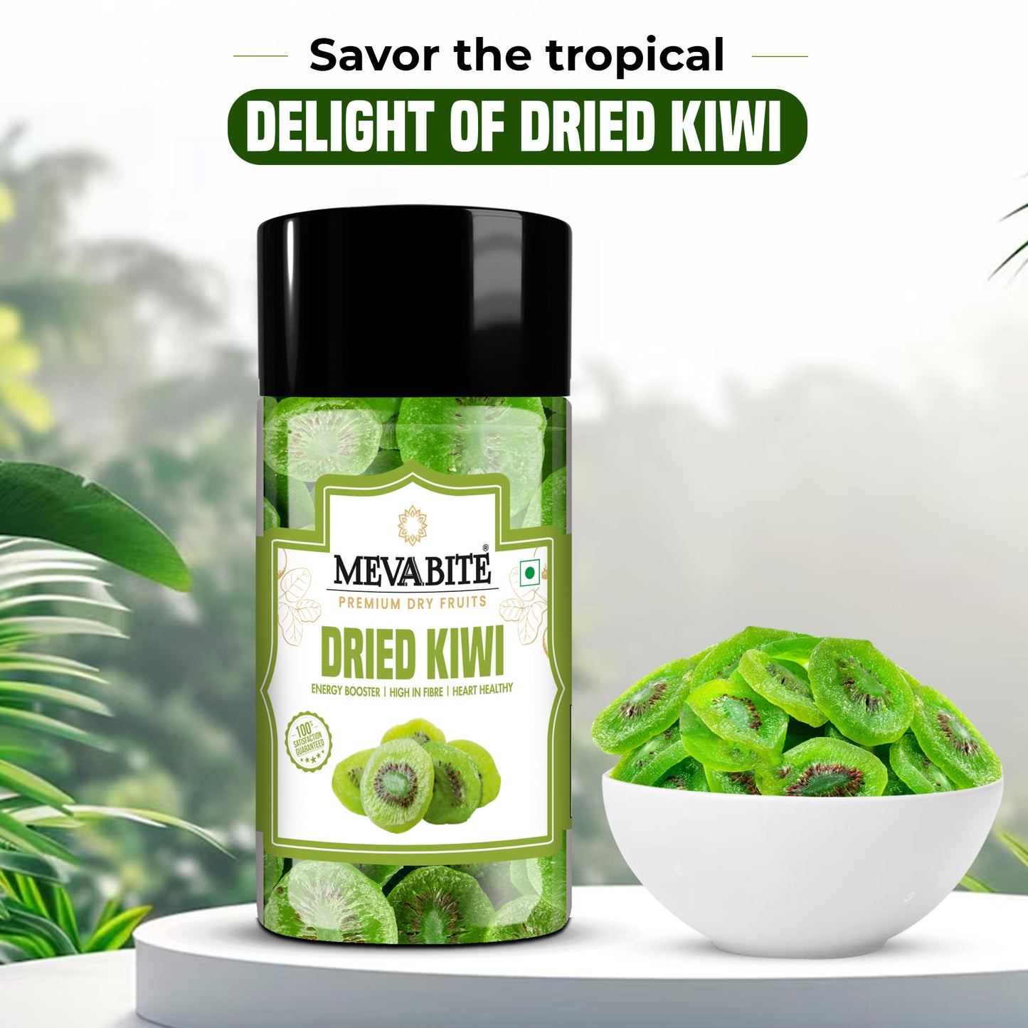 Dried Kiwi 250g Jar
