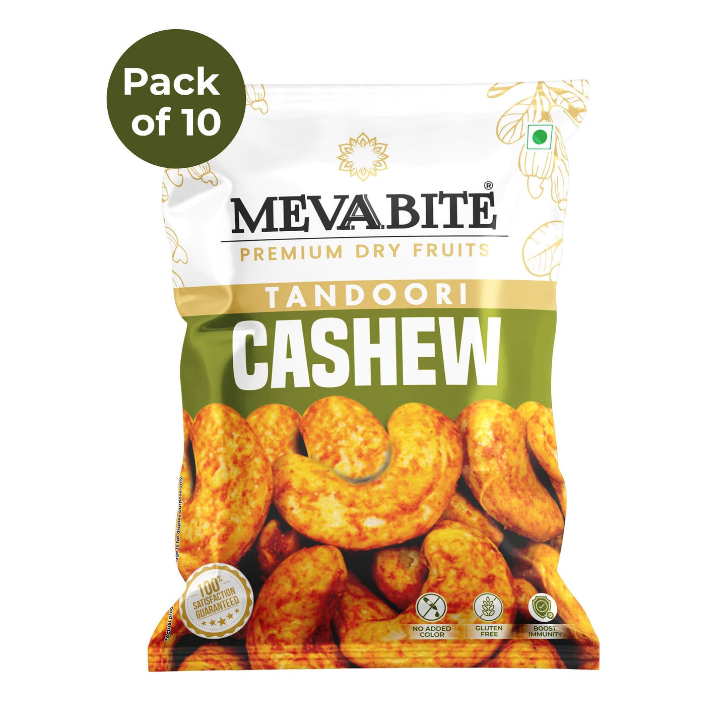 Tandoori Cashew 43g (pack of 10) Pouch