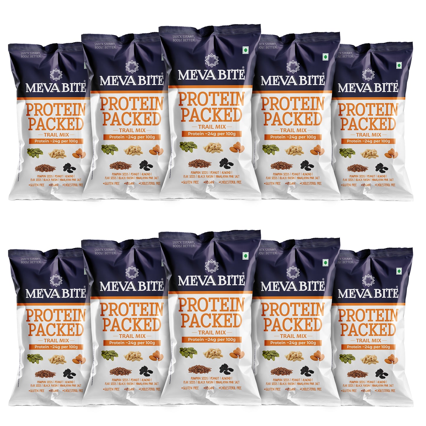 Protein Packed | Trial Mix - 43g (Pack Of 10)