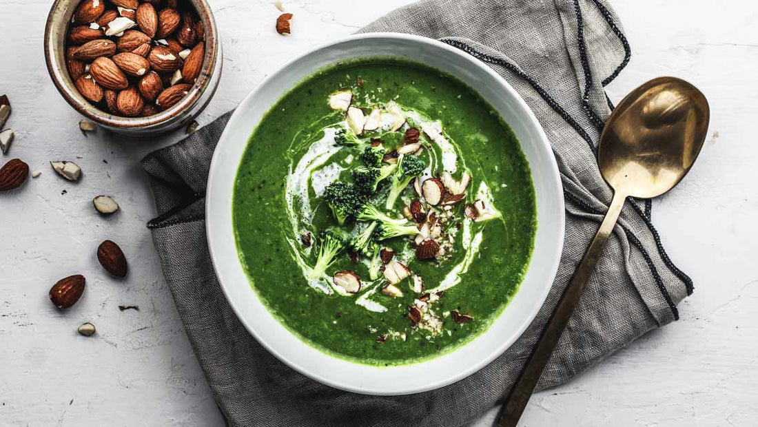 Broccoli Almond Soup