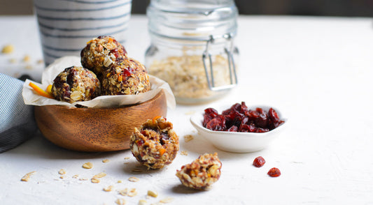 Dry fruit & oats energy balls 