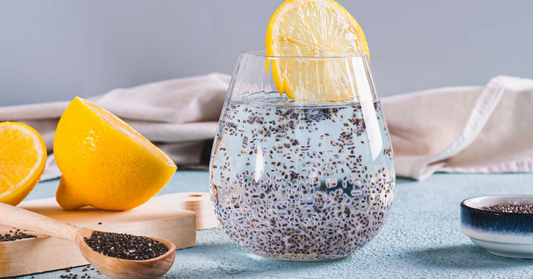 chia water for hydration and detox