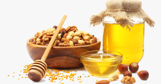 dry fruits with honey 