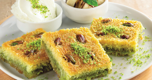 Pistachio kunafa