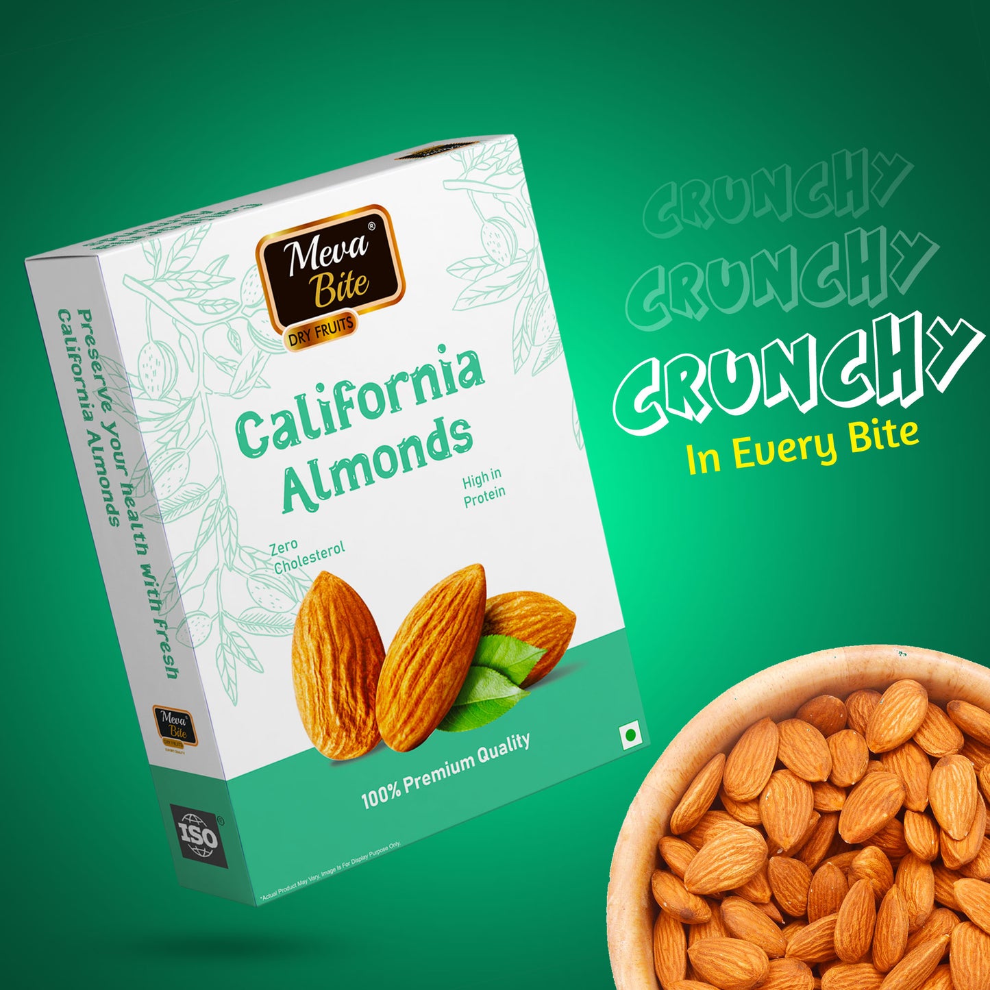 Almonds 500g Box - Independence Grade