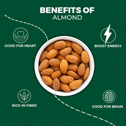 Almonds 500g Box - Independence Grade