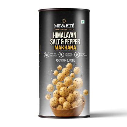 Himalayan Salt & Pepper Makhana 80g Jar