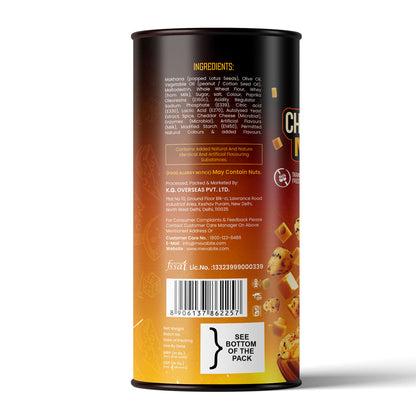 Cheddar Cheese Makhana 80g Jar - Pack of 2 (Total 160g)