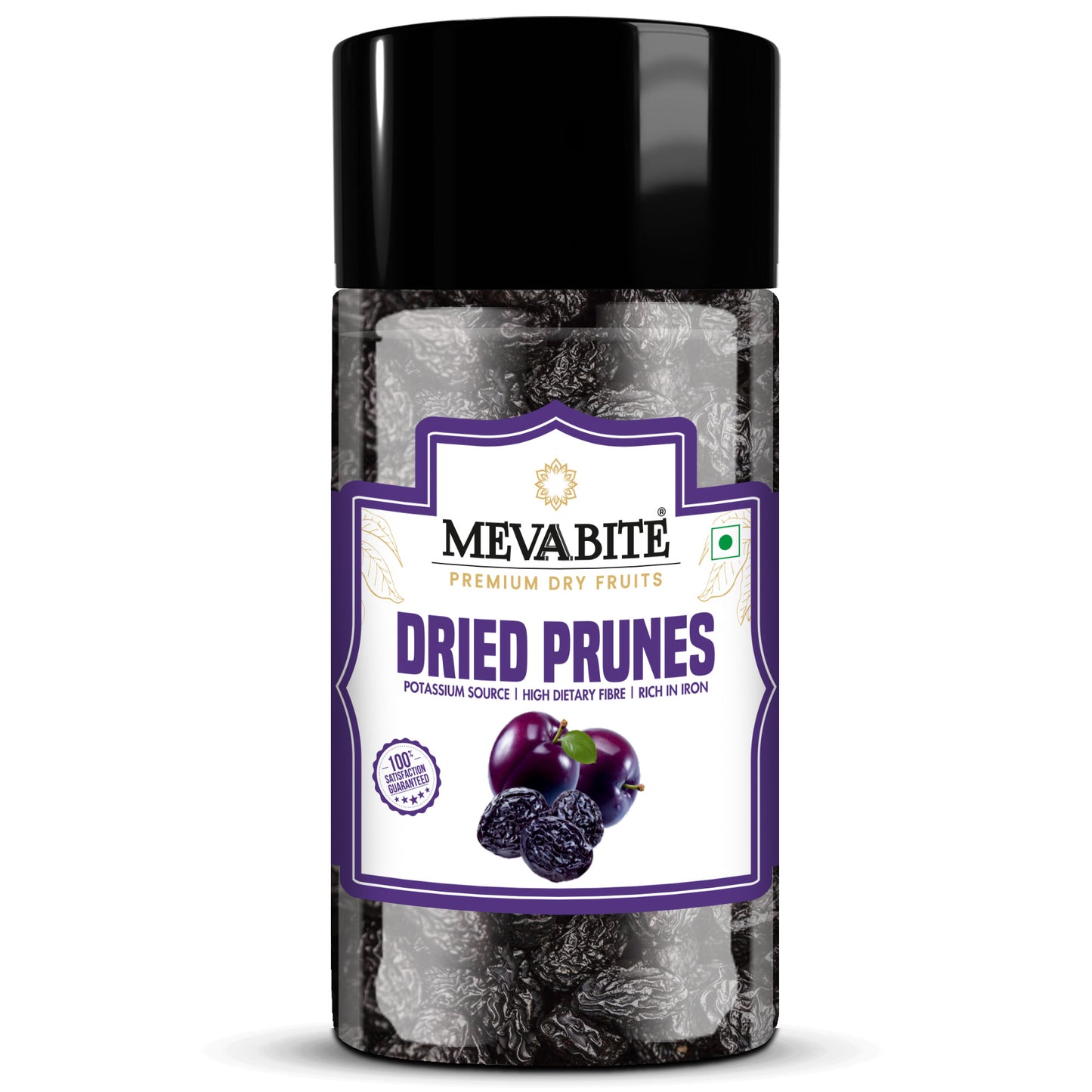 Dried Pitted Prunes 250g Jar