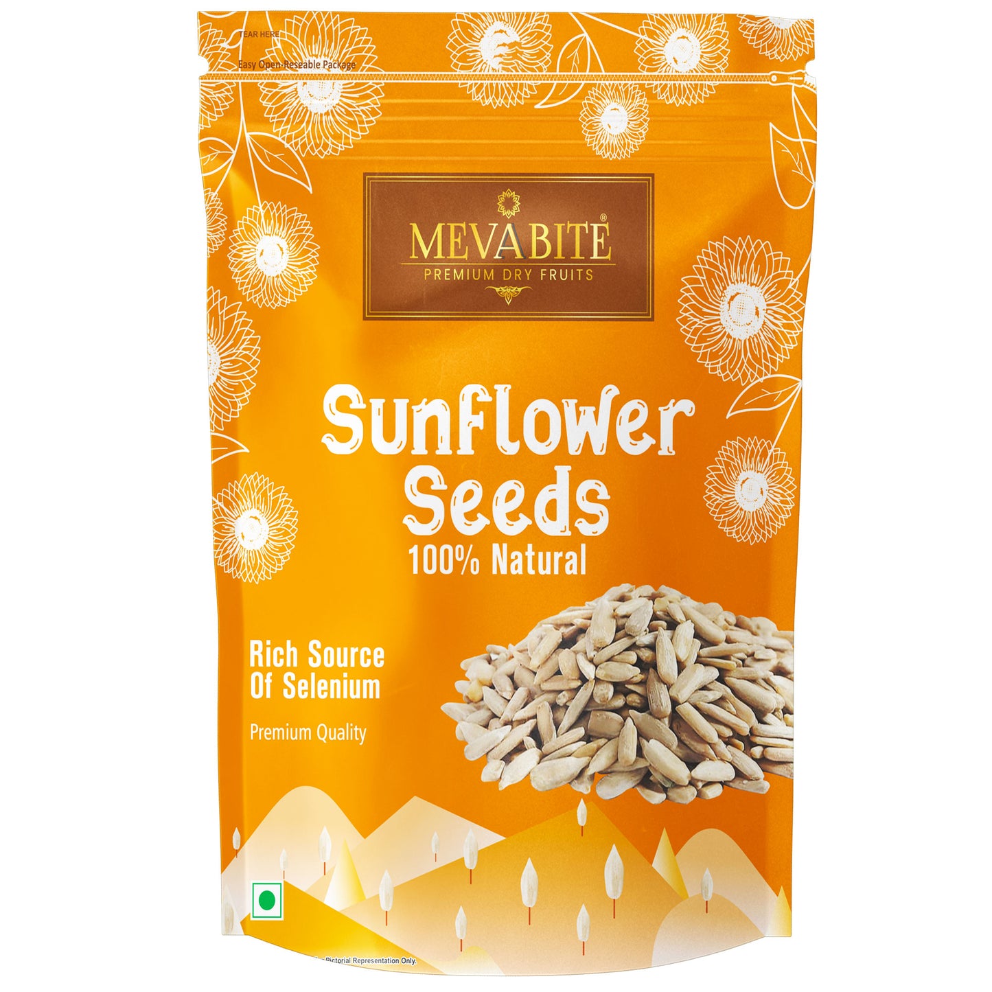Sunflower Seeds 200g Zipper