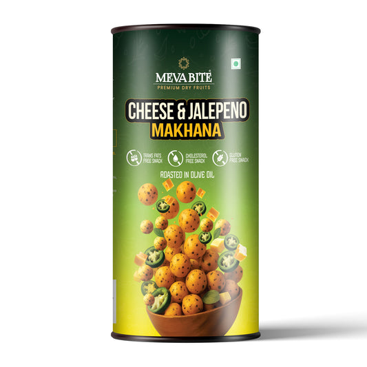 Chesse & Jalepano Makhana 80g Jar