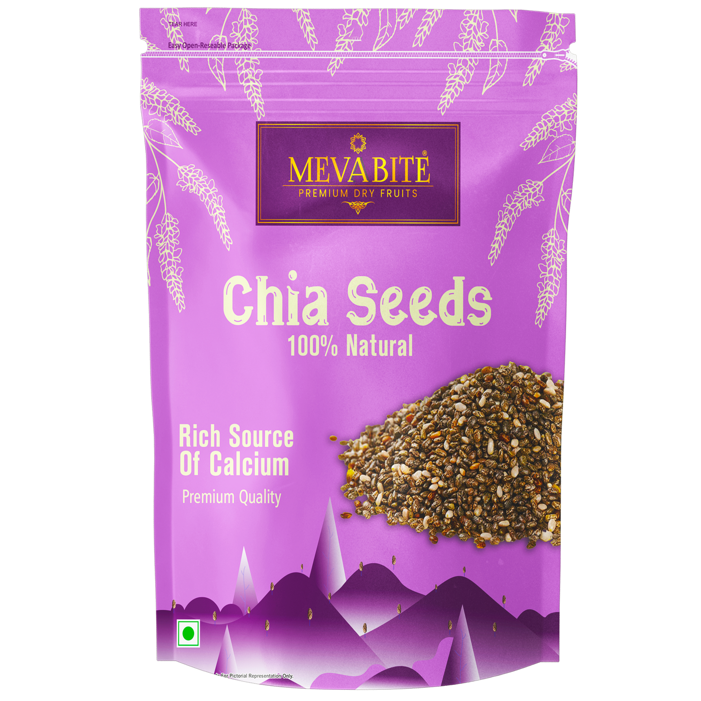Chia Seeds 200g Zipper