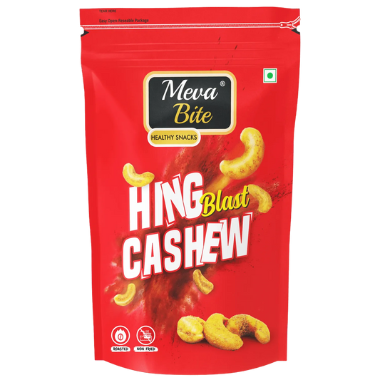 Hing Blast Cashew, Munching Range, Snack Foods, MevaBite