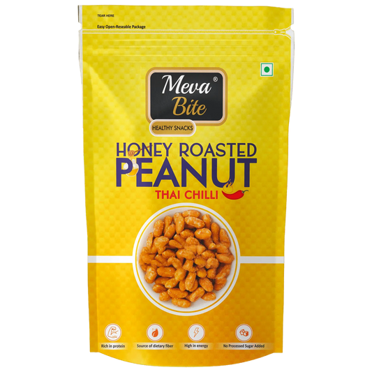 Honey Roasted Peanut (Thai Chilli), Munching Range, Snack Foods, MevaBite