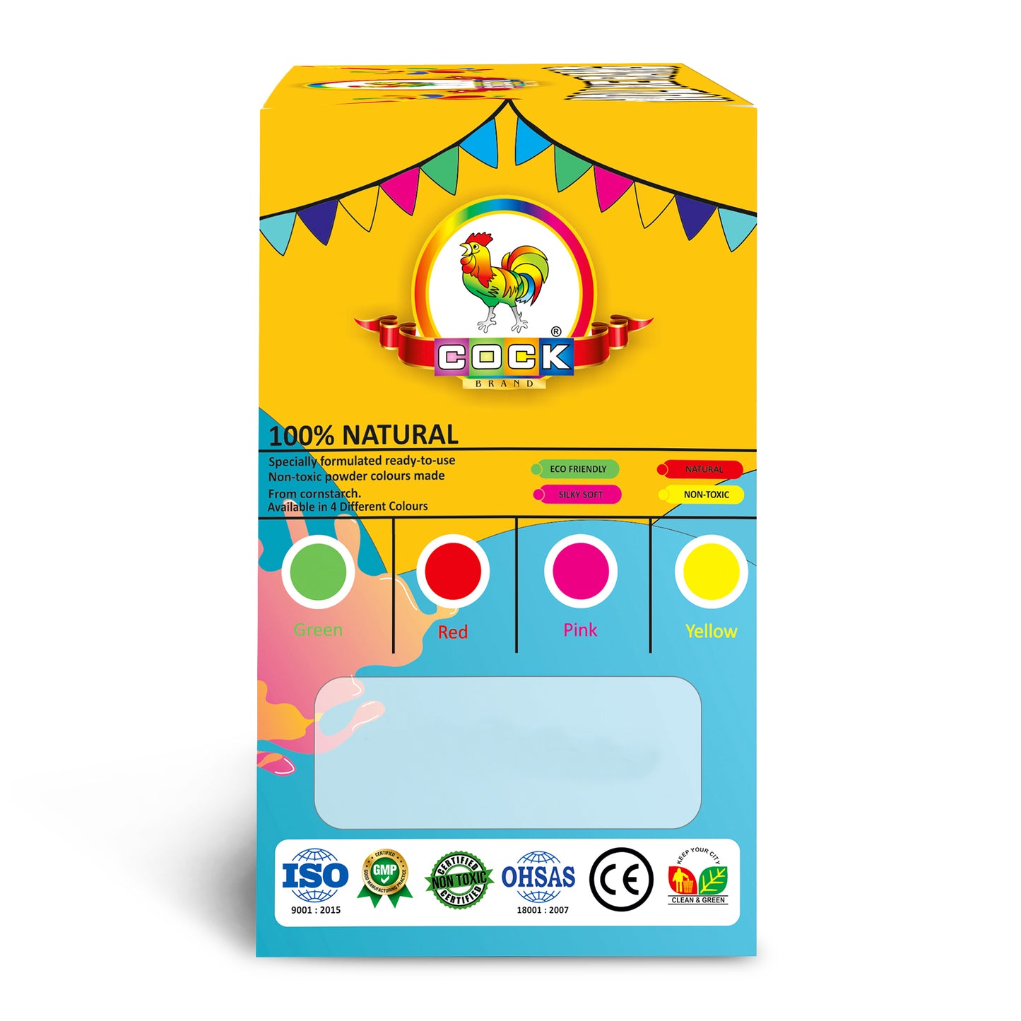 🌈 Holi Celebration Combo Gift Pack – Sweetness, Splash & Colors in One Festive Box!