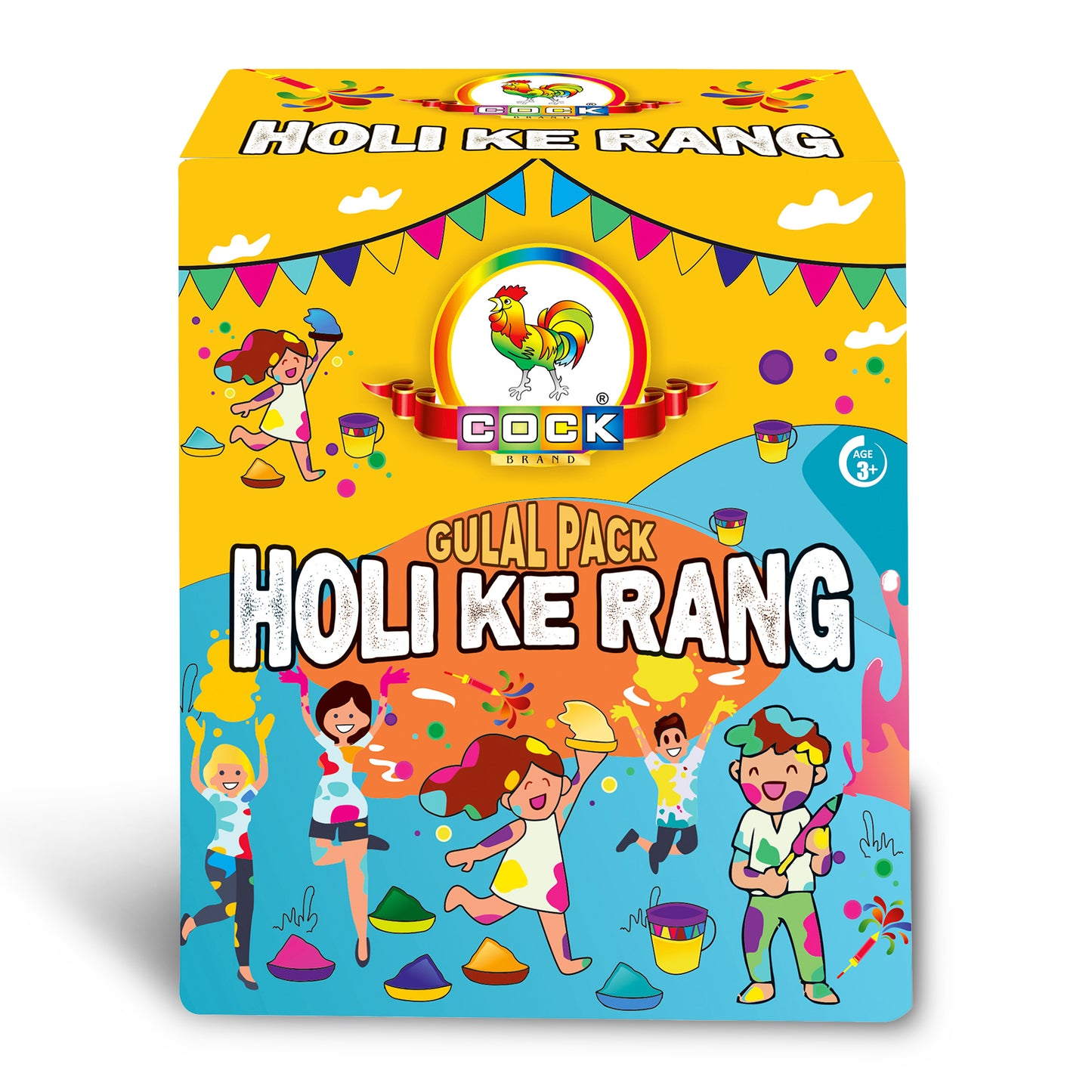 🌈 Holi Celebration Combo Gift Pack – Sweetness, Splash & Colors in One Festive Box!