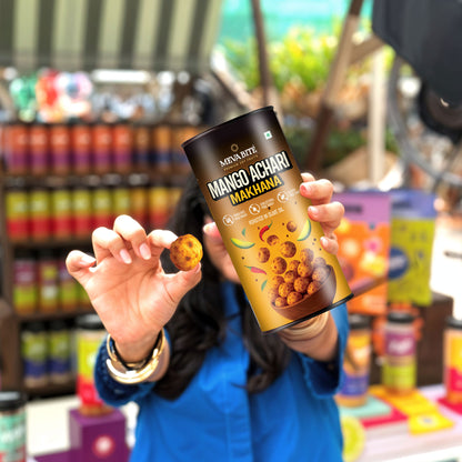 Mango Achari Makhana 80g Jar