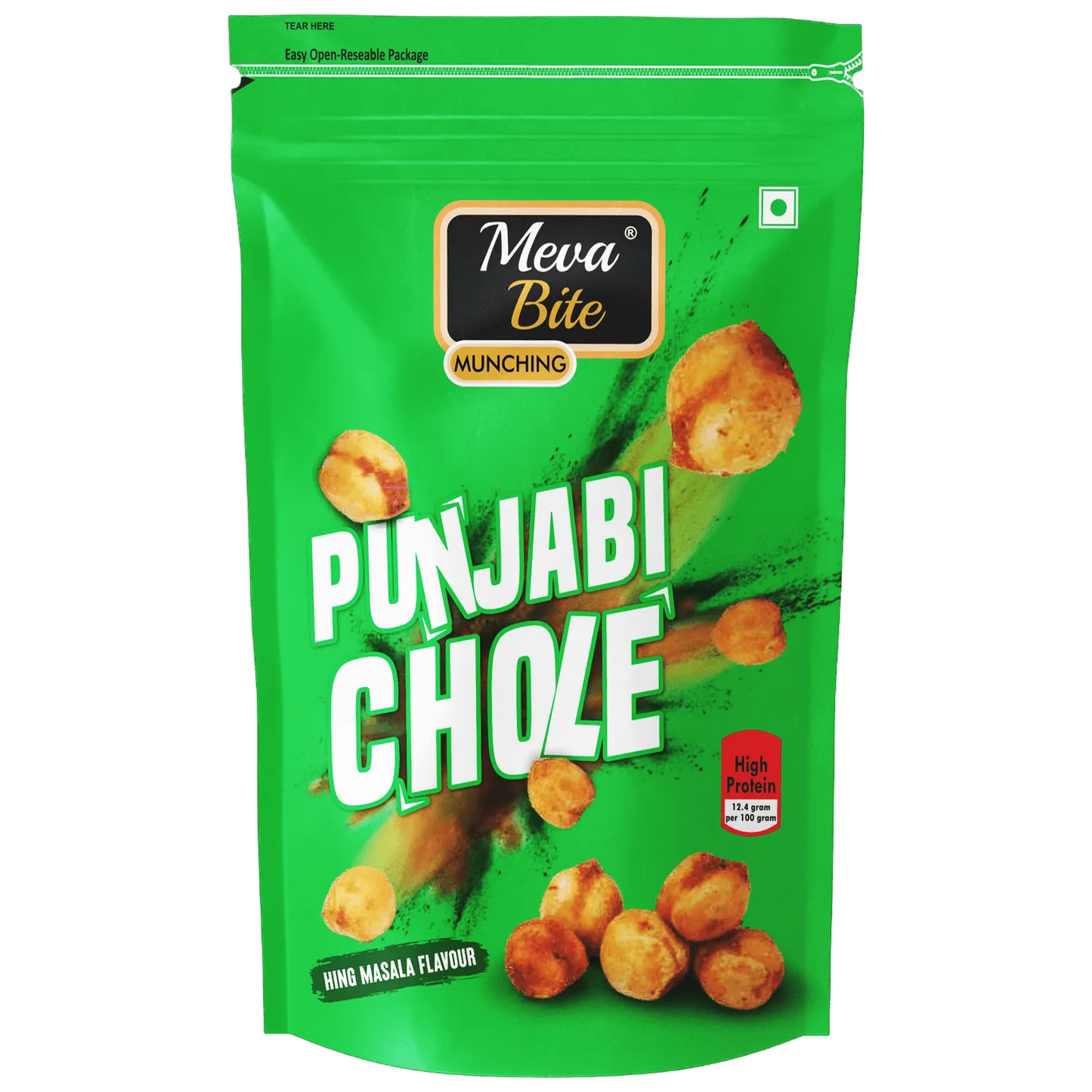 Punjabi Chole, Munching Range, Snack Foods, MevaBite