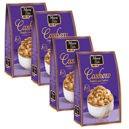 Roasted Salted Cashews, Food Items, MevaBite