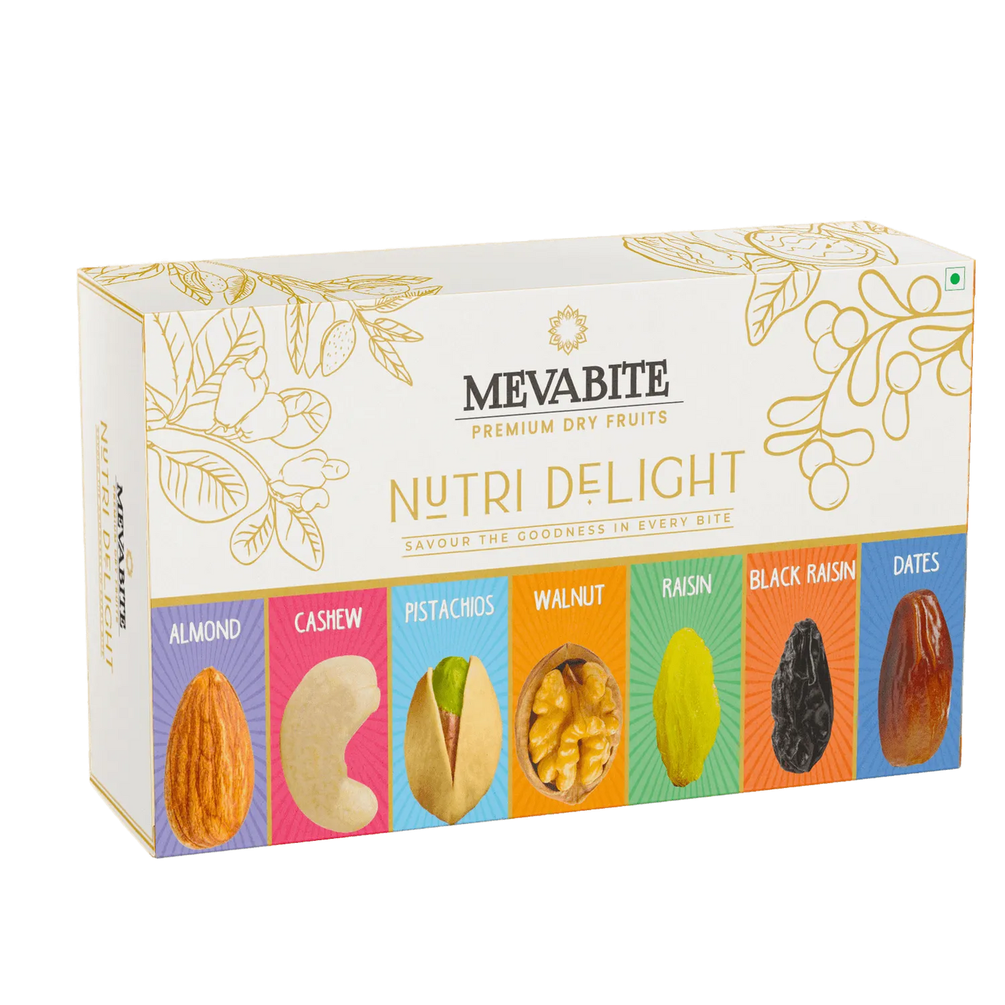 Nutri Delight Mixed Dry Fruits Gift Pack, Gift pack, Food Items, MevaBite