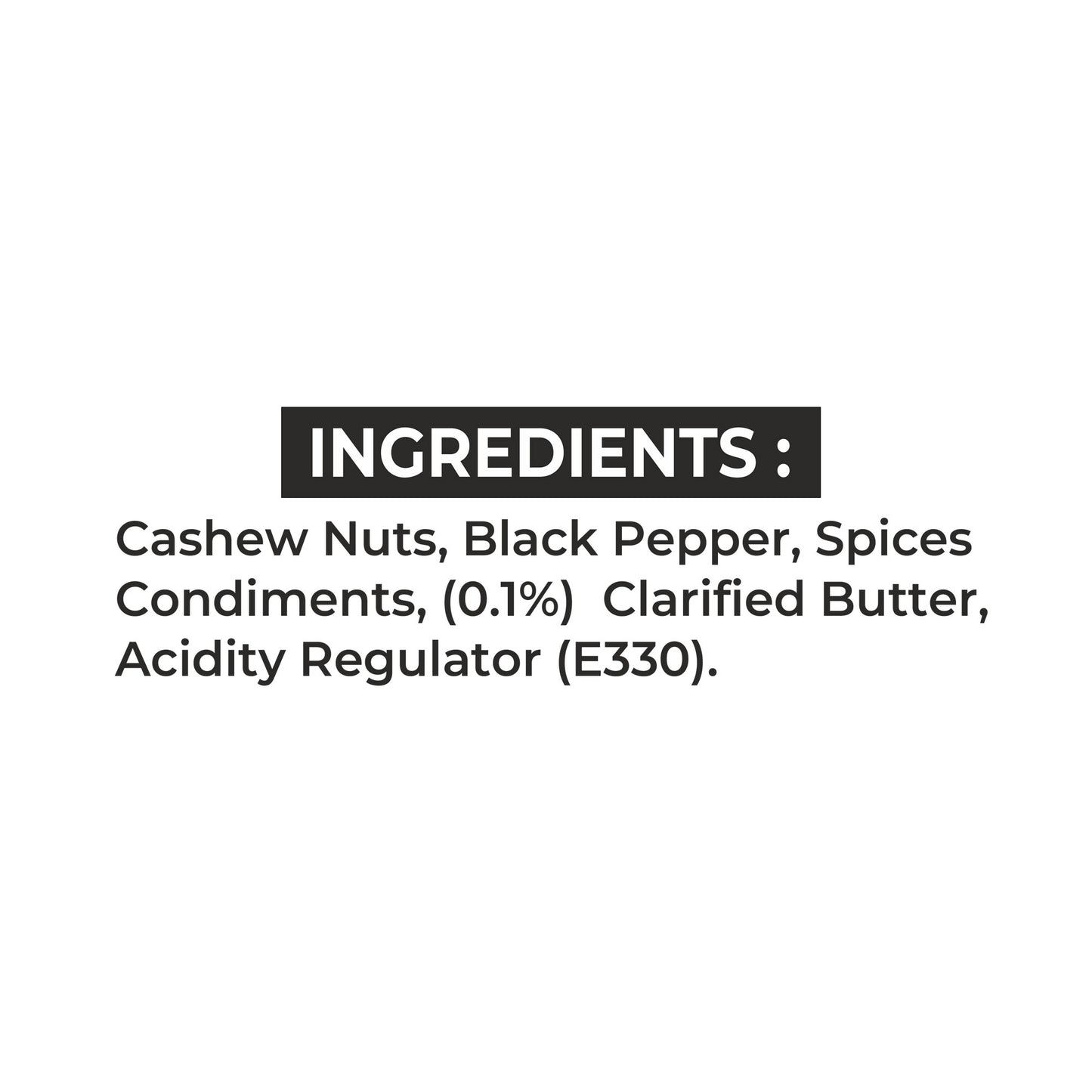 Blackpepper Cashew 43g