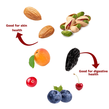 Nuts & Berry Mix Zipper, Dry-Fruit, Trail & Snack Mixes, MevaBite