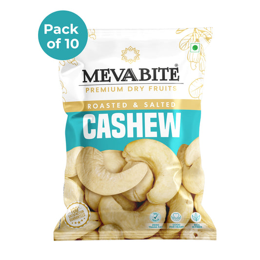 Roasted & Salted Cashew 43g Pack Of 10 (43g x 10)