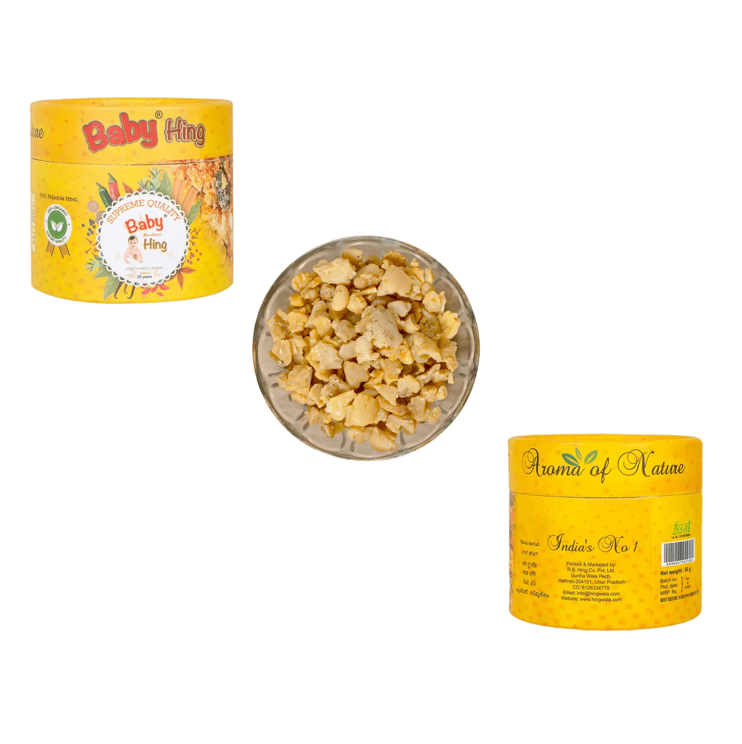 Baby Brand Pure Hing, Spices, Herbs & Spices, MevaBite