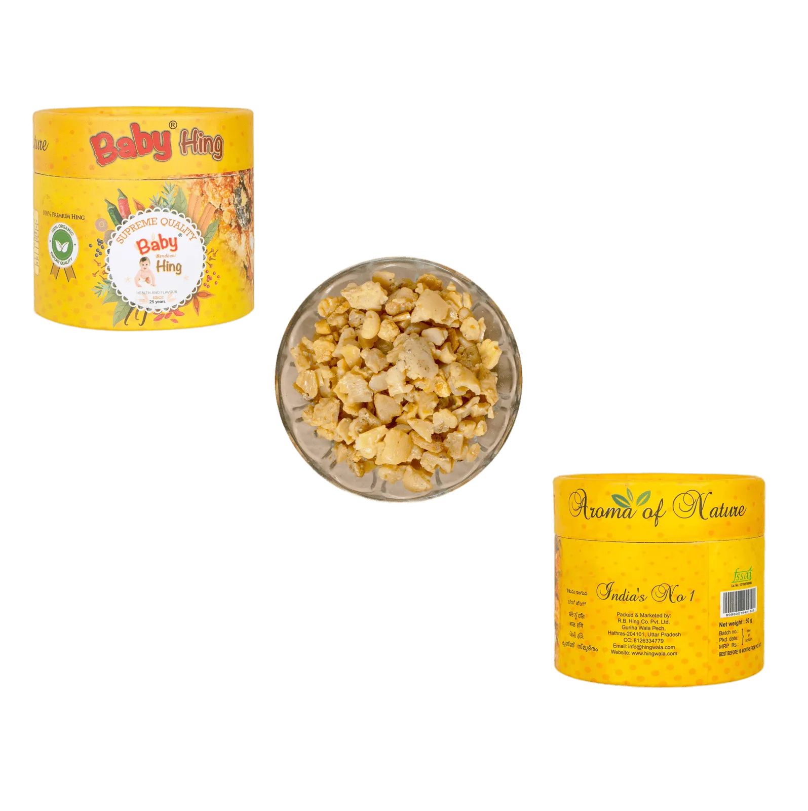 Baby Brand Pure Hing, Spices, Herbs & Spices, MevaBite